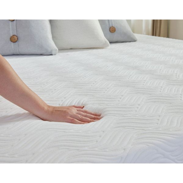 PlushBeds 10" Medium Eco Bliss Hybrid Latex Mattress Wayfair